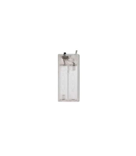 Cimier Sapin Lumineux Étoile 20cm Blanc Chaud