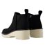 Womens/ladies Maude Shimmer Ankle Boots Black Toms-2