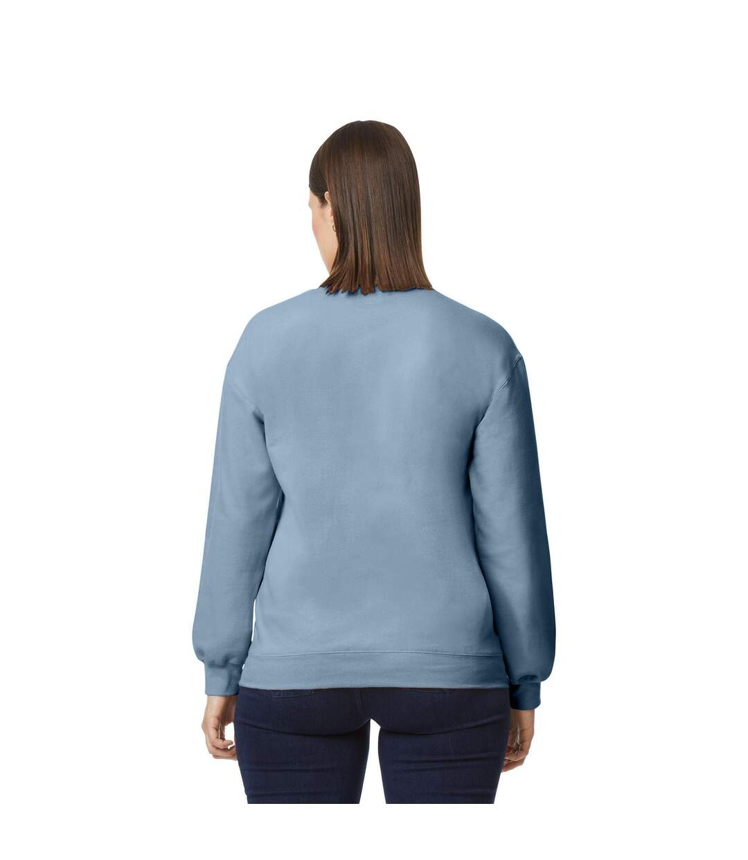 Pull Softstyle Adulte Bleu De Gris Gildan-2