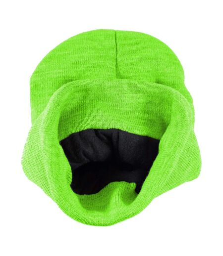Yoko Unisex Hi-Vis Thermal 3M Thinsulate Winter Hat (Lime) - UTBC1230
