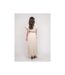 Robe longue plissée avec ceinture INARA - Dona X Lisa-2