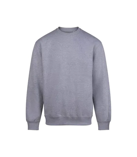 Mens Vision Heavyweight Sweatshirt Heather Grey Awdis