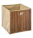 Boîte de Rangement Bambou Mix n'Modul 31x31cm Naturel-1