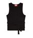 Haut Court Sans Manches Motif/style Lanières Femme  Diesel-2