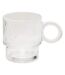 Lot de 6 Mugs en Verre Lorène 30cl Transparent-2