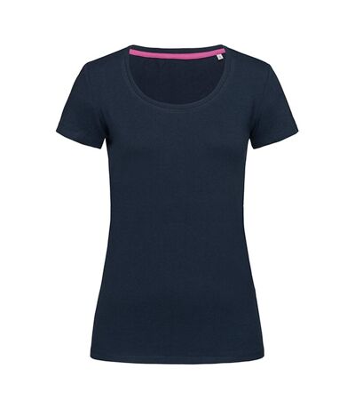 T-shirt Claire Femme Bleu Foncé Stedman