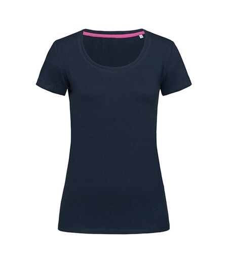 T-shirt Claire Femme Bleu Foncé Stedman