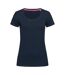 T-shirt Claire Femme Bleu Foncé Stedman-1