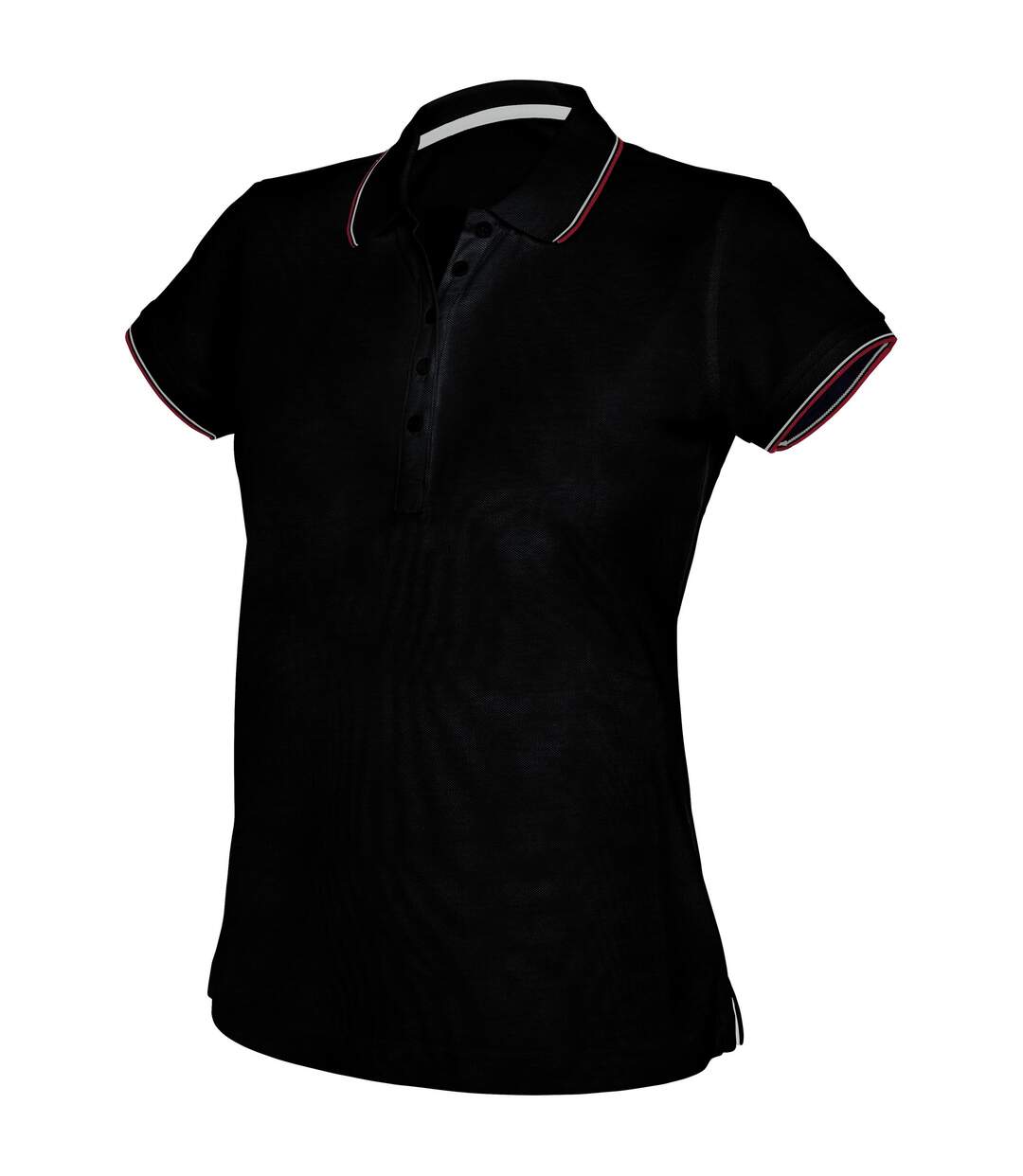 Polo à manches courtes femme noir Kariban