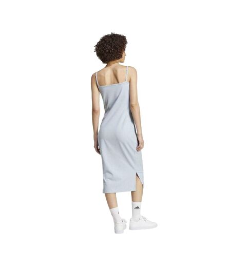 Womens/ladies All Szn Cotton Midi Dress Blue Adidas