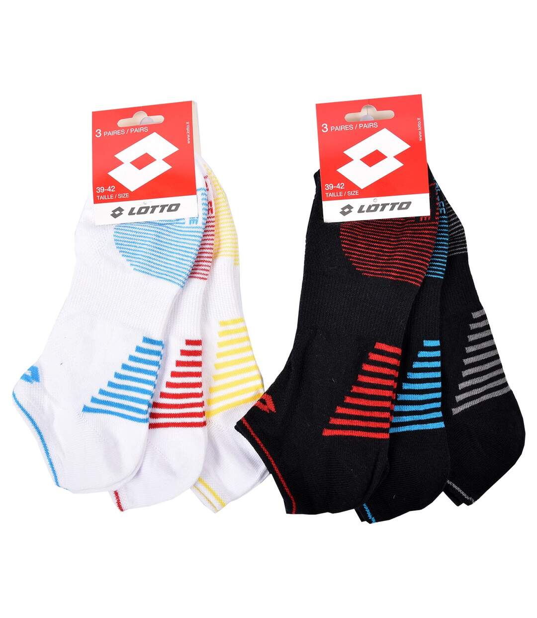 Chaussettes Homme LOTTO Pack de 6 paires SNEAKER 4514