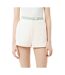 Short blanc femme lacoste runway wool-1