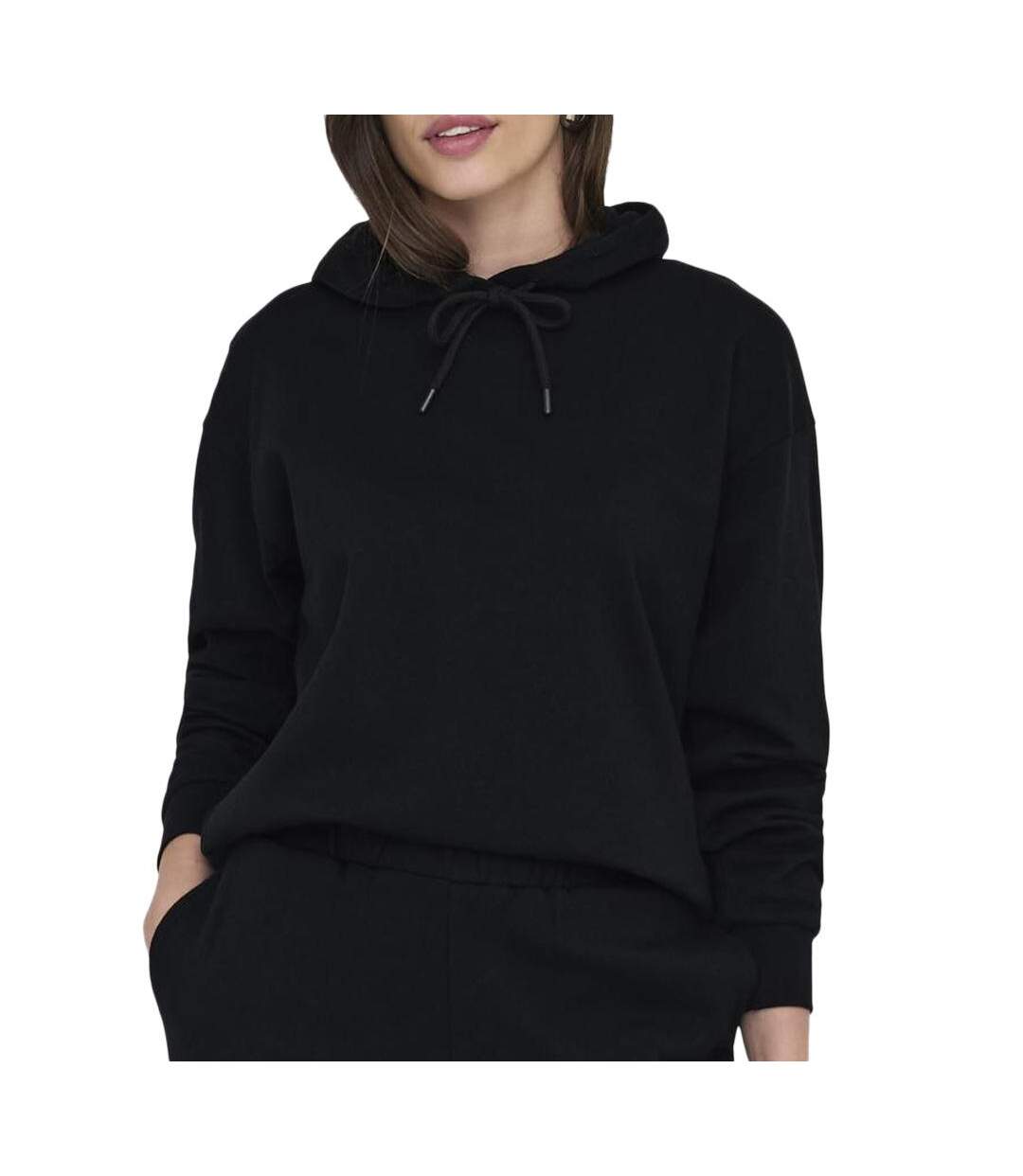 Sweat noir femme jdy amalfi-1