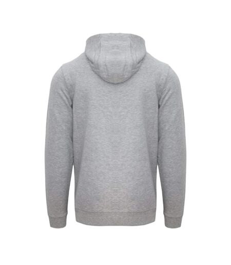 Sweat À Capuche Motif/style Signature Homme Gris Aquascutum