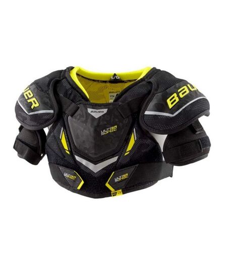 Childrens/kids Ultrasonic Ice Hockey Shoulder Pad M Black Yellow Bauer