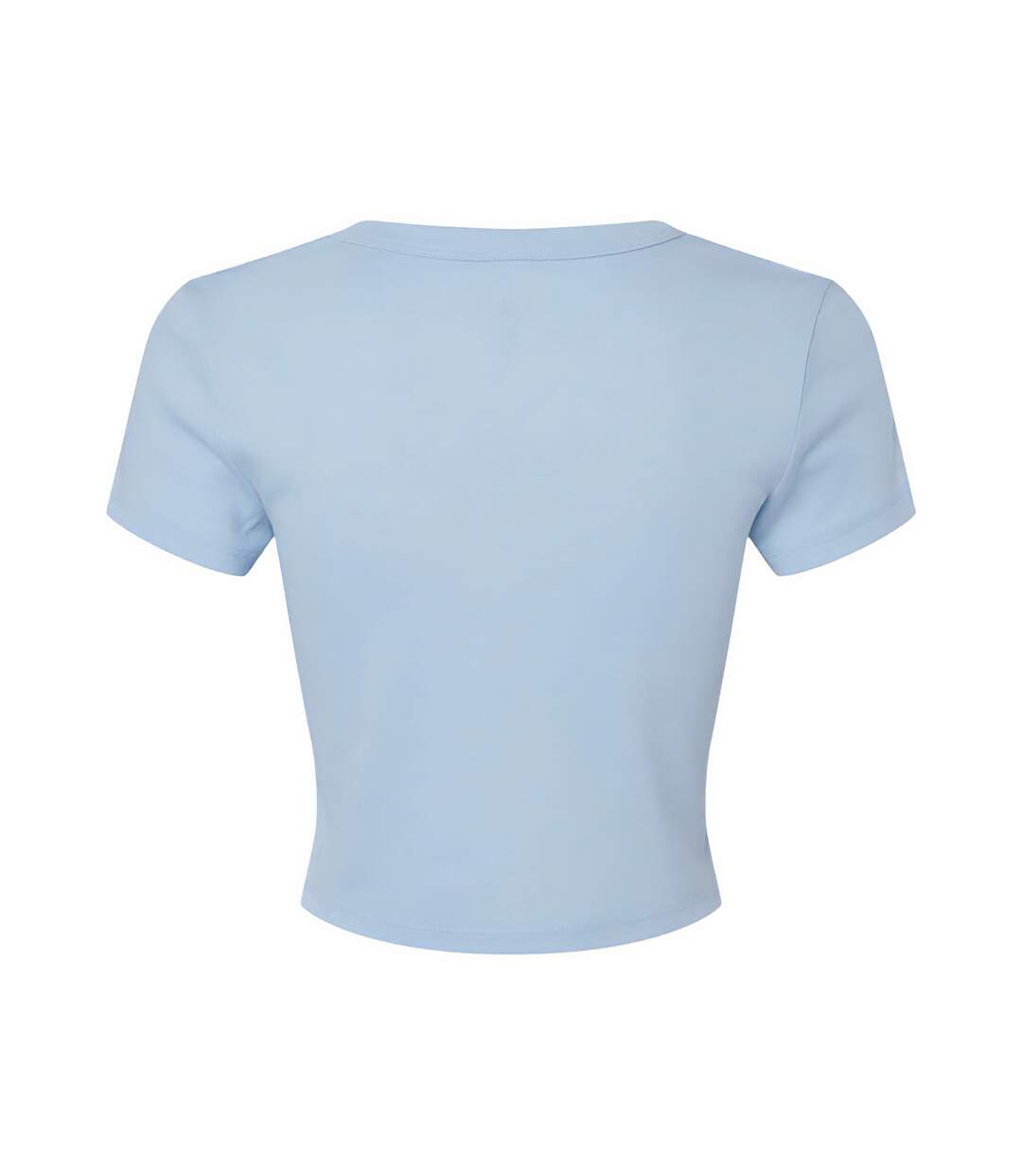 T-shirt Court Femme Bleu Clair Bella + Canvas-2