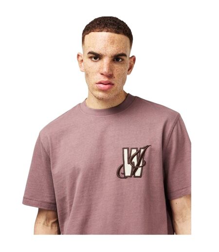 T-shirt Motif/style Imprimé Au Dos Homme Rouge Orange Jack Wills