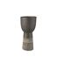Cache-Pot Déco en Ciment Ethnic 50cm Gris-1