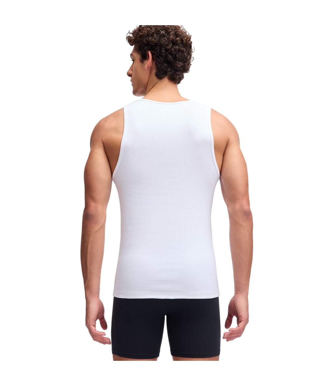 Débardeur Sans Manches Homme Blanc Under Armour-2