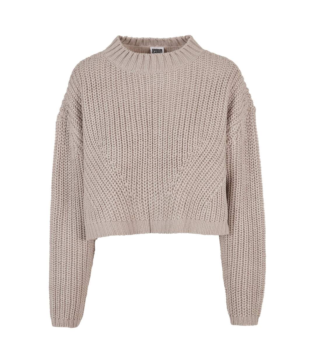 Sweat Manches Larges Femme Gris Urban Classics-1