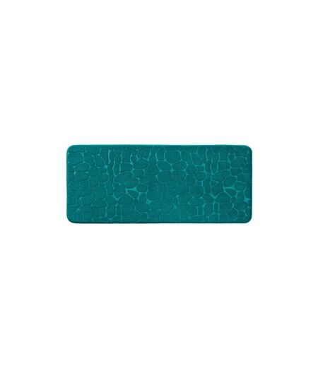 Tapis de Bain Ricochet 50x120cm Bleu Émeraude