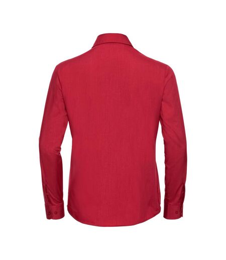 Chemisier Classic Femme Rouge Classique Russell Collection