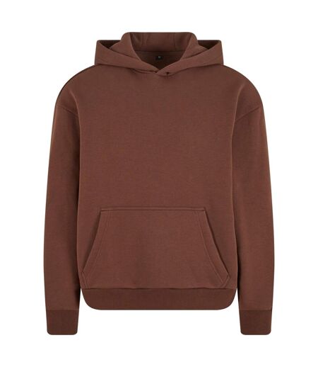 Sweat À Capuche Homme Marron Foncé Build Your Brand
