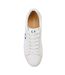 Mens Laurel Wreath Logo Leather Trainers White Fred Perry-3