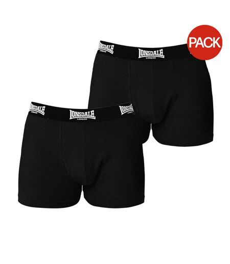 Lot De 2  Boxers Homme Noir Lonsdale