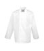Unisex Adult Long-sleeved Chef Jacket White Premier-1