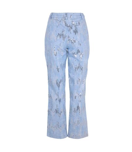Jean Motif/style Embelli Femme Bleu AmyLynn