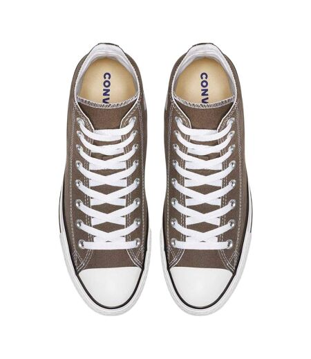 Womens/ladies Chuck Classic Hi High Top Trainers Charcoal Converse