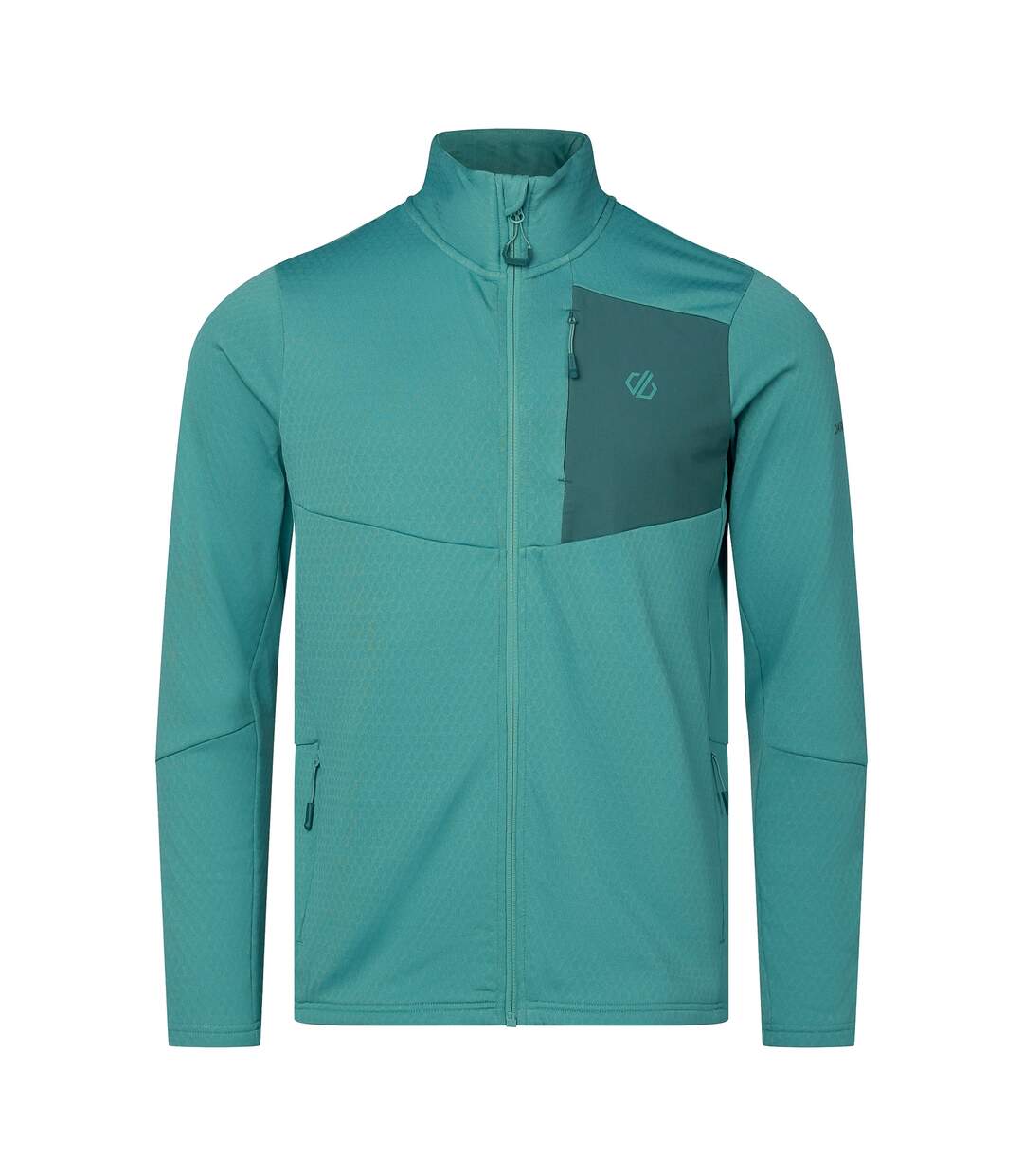 Veste De Sport Extensible À Col Montant Venture Homme Vert Sarcelle Dare 2B-2
