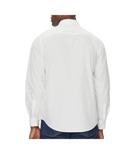 Chemise blanche homme calvin klein jeans poplin - l