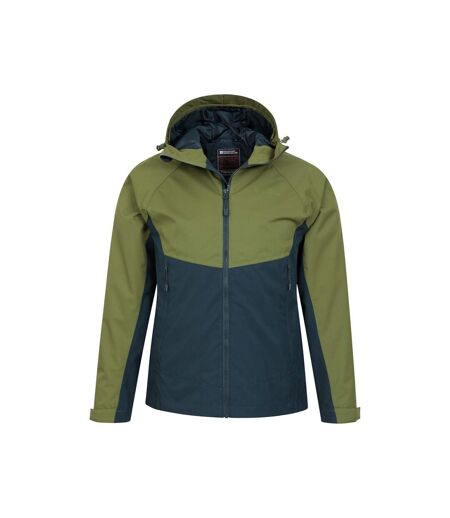 Mens Verge Extreme Waterproof Jacket Green Mountain Warehouse