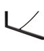 Déco Murale Encadrée en Métal 2 Mains 55cm Noir-4