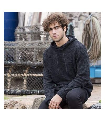 Pull Iguazu Homme Gris Foncé Noir Ecologie