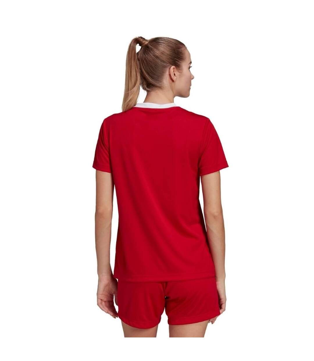 Maillot Entrada Femme Rouge Adidas-3
