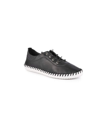 Tennis St Ives Femme Noir Lunar