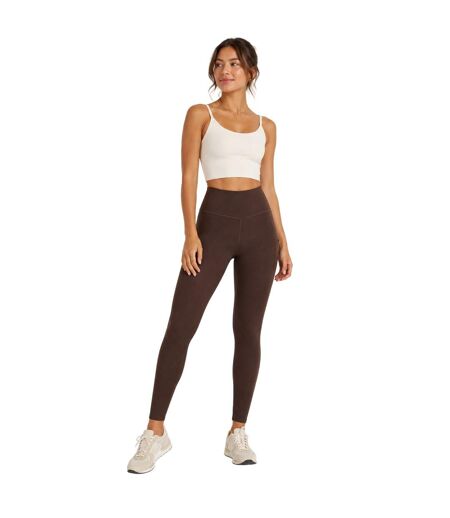 Womens/ladies Train Tight Leggings Espresso Brown Puma