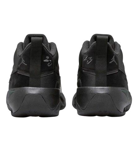 Mens Air Jordan Max Aura 7 Leather Basketball Shoes Black Grey Nike