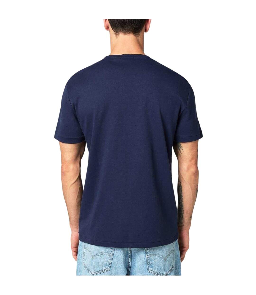T-shirt Homme Bleu Ralph Lauren-3