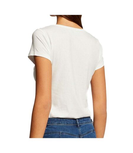 T-shirt Blanc Femme Morgan Damour - M