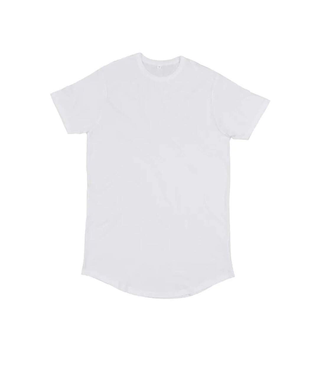 Mantis Mens Long Length T-Shirt (White)