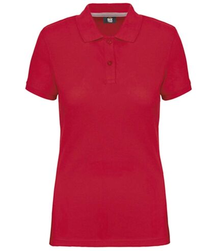 Polo manches courtes - Femme - WK275 - rouge