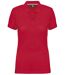 Polo manches courtes - Femme - WK275 - rouge