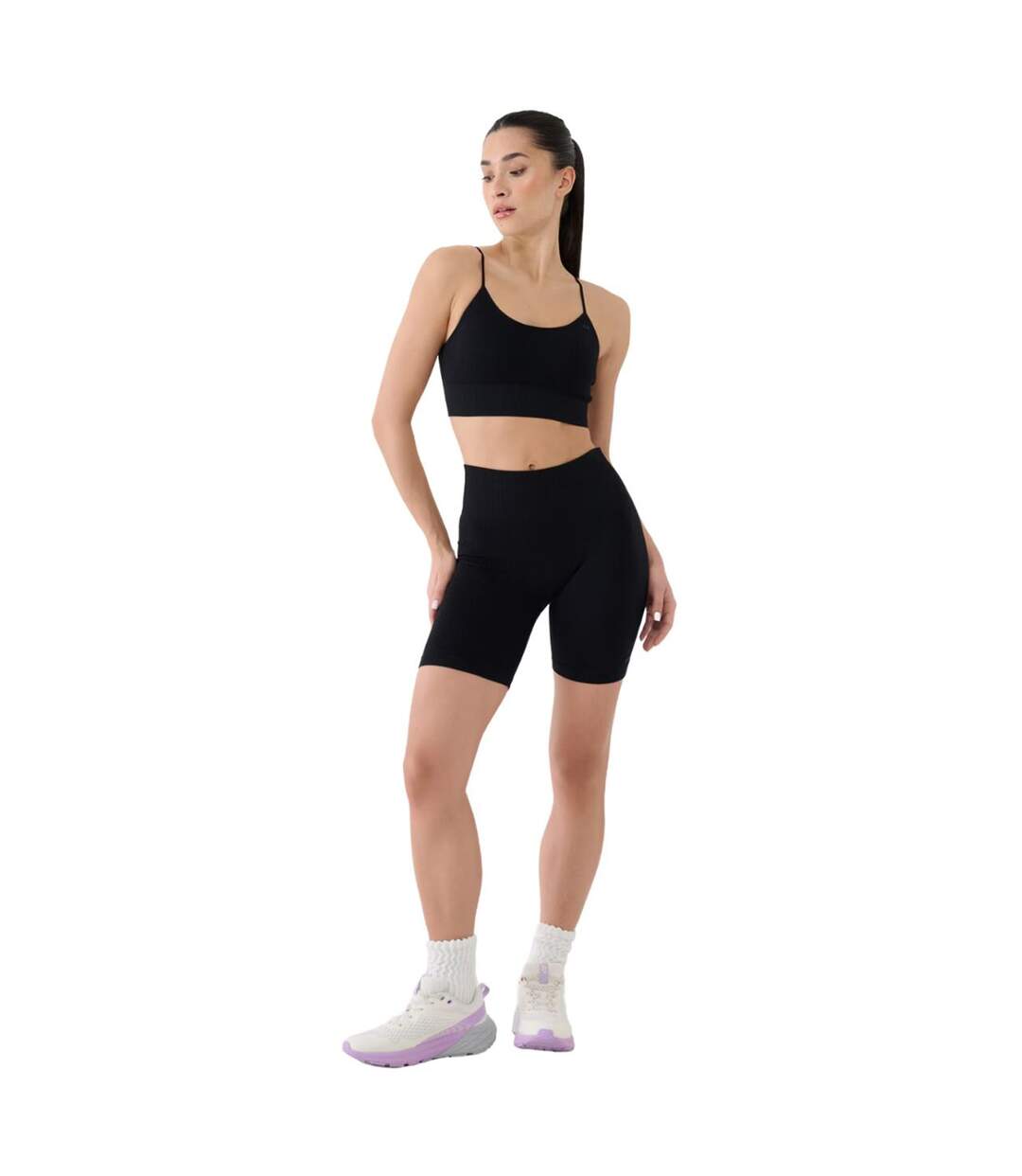 Cuissard De Cyclisme Wss25tfstf014 Femme Noir 4F-4