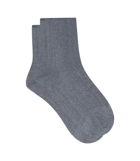 Lot de 2 paires de mi-chaussettes coton Mode