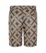 Short Motif/style Clé Grecque Roman Homme Noir Jaune Or Criminal Damage-2