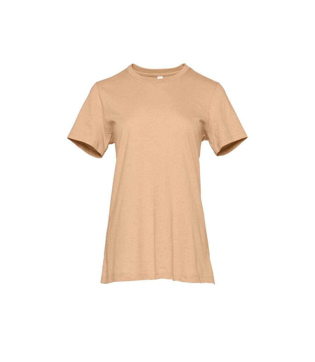 T-shirt femme beige foncé Bella + Canvas-1